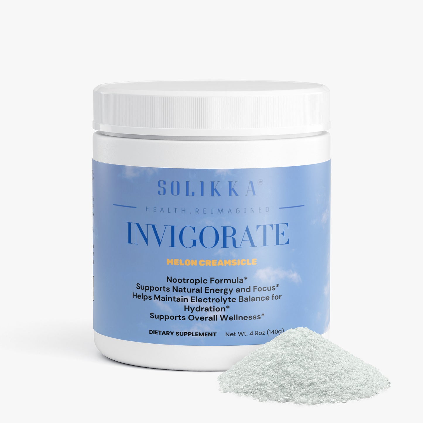 Invigorate Nootropic Hydr-8 (Melon Creamsicle)