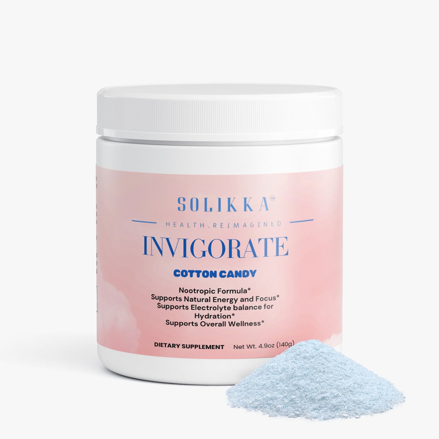 Invigorate Nootropic Hydr-8 (Cotton Candy)