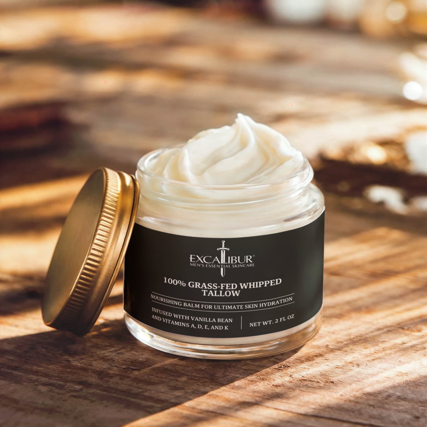 Excalibur-Whipped Grass-Fed Tallow for Men