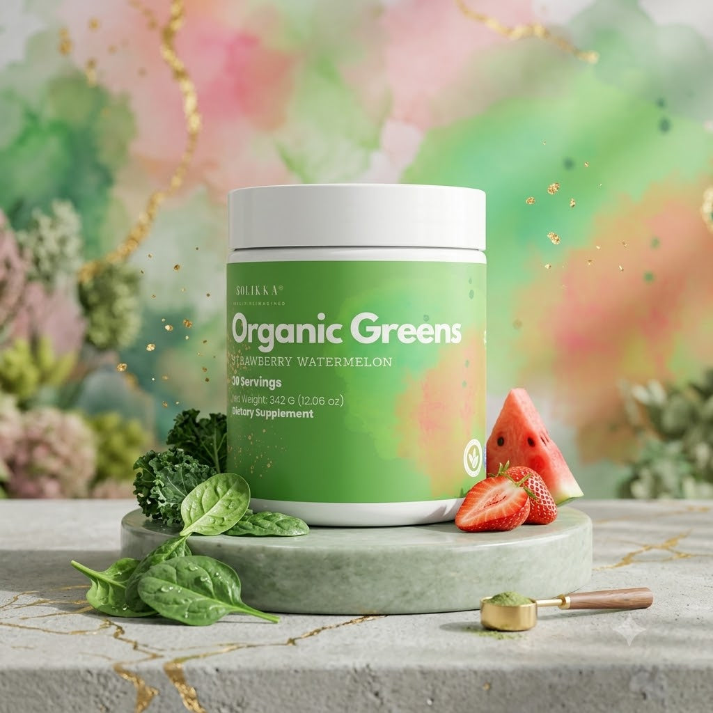Organic Super Greens - Strawberry Watermelon