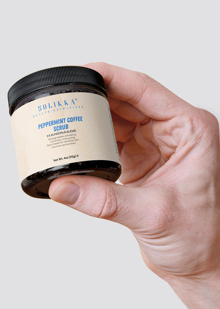 Peppermint Coffee Scrub