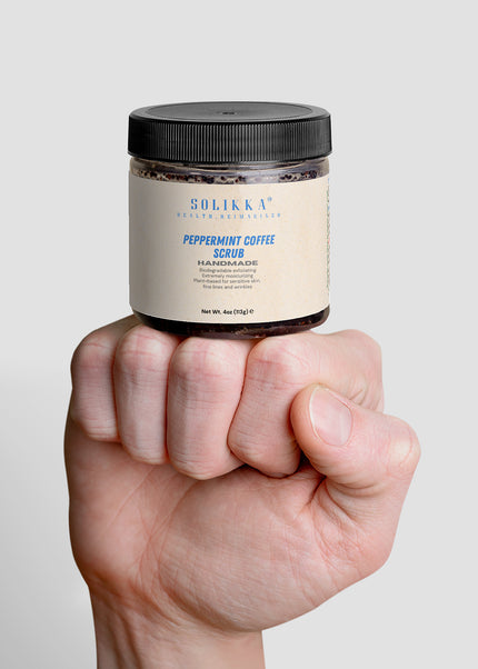 Peppermint Coffee Scrub