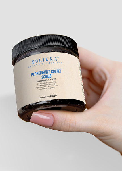 Peppermint Coffee Scrub