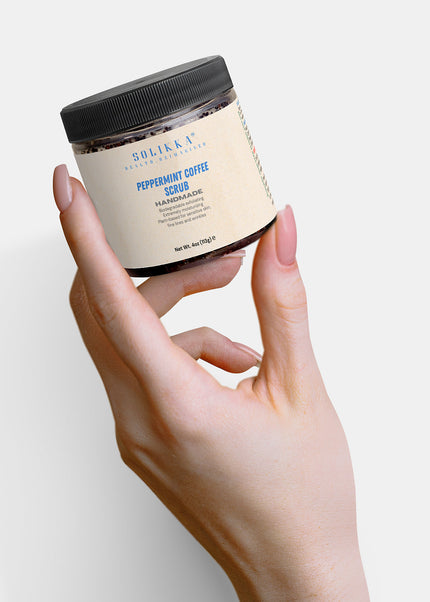 Peppermint Coffee Scrub