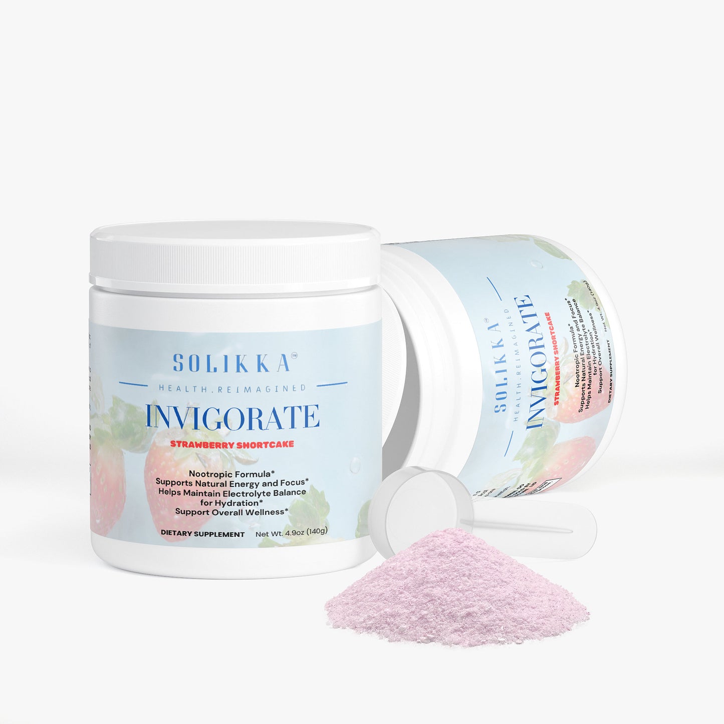 Invigorate Nootropic Hydr-8 (Strawberry Shortcake)