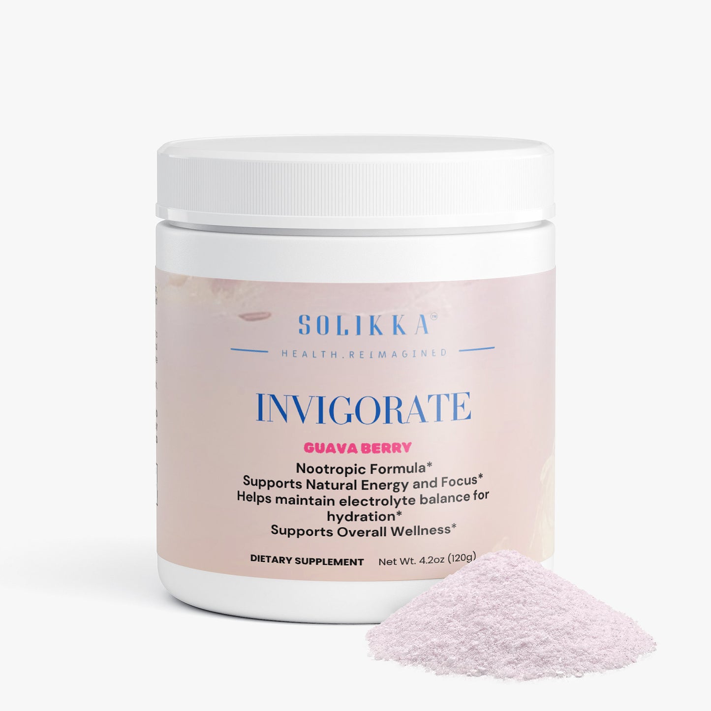 Invigorate Nootropic Hydr-8 (Guava Berry)