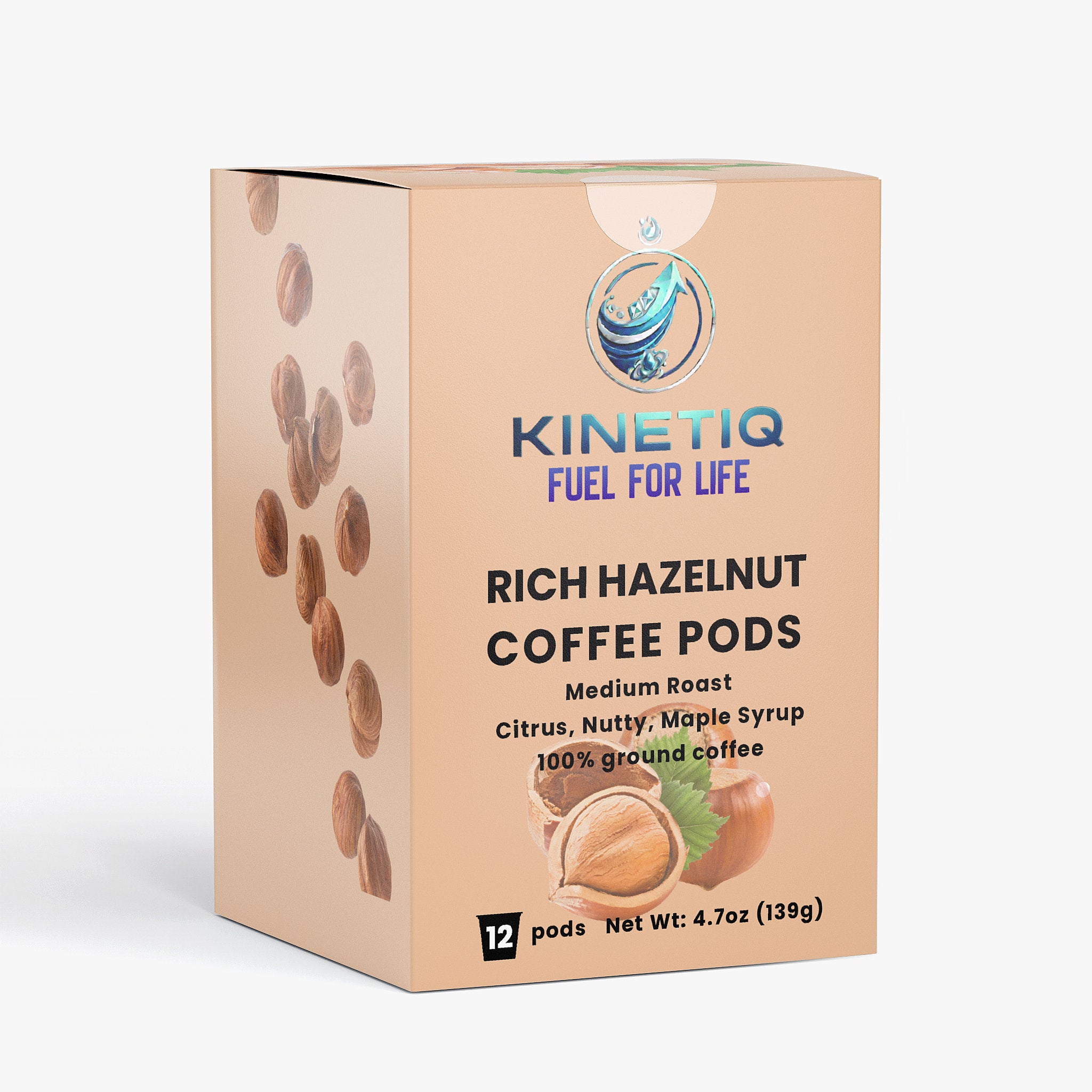 Rich Hazelnut Coffee Pods (Medium Roast)