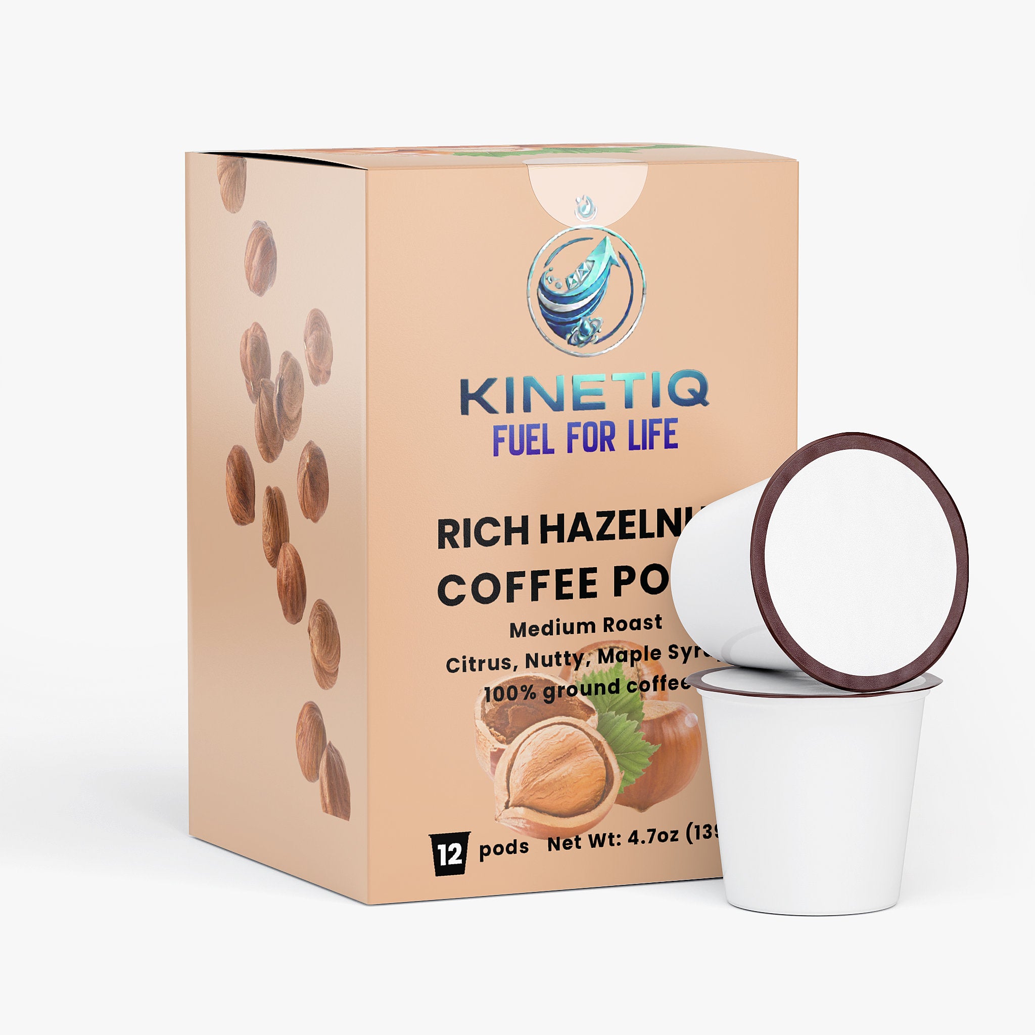 Rich Hazelnut Coffee Pods (Medium Roast)