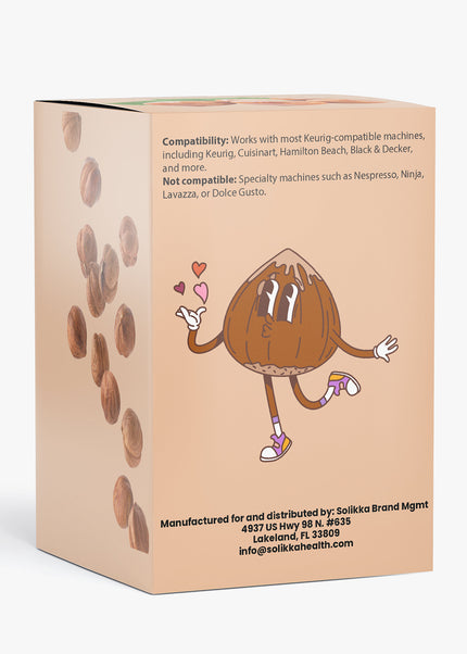 Rich Hazelnut Coffee Pods (Medium Roast)