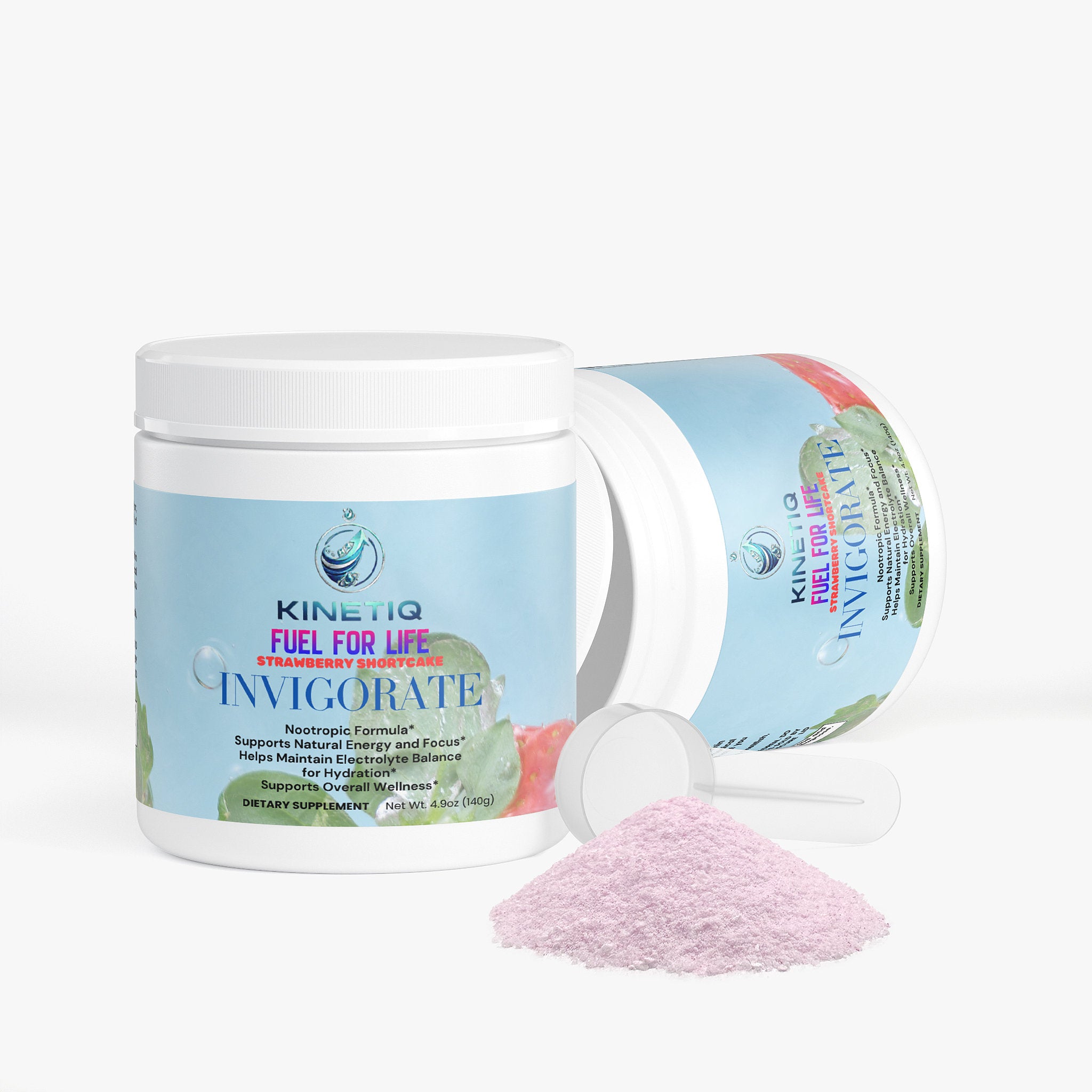 Invigorate Nootropic Hydration (Strawberry Shortcake)