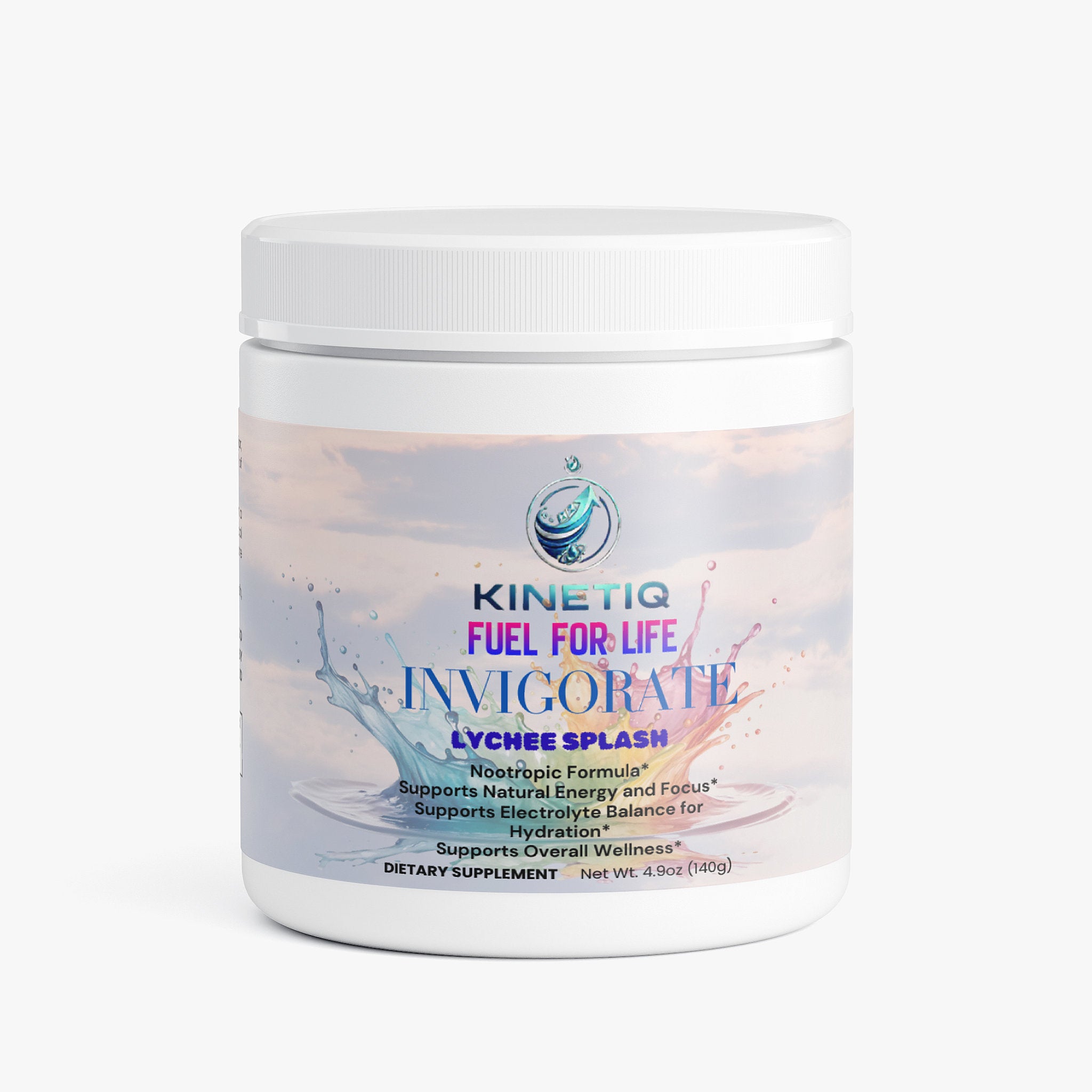 Invigorate Nootropic Hydration (Lychee Splash Energy)