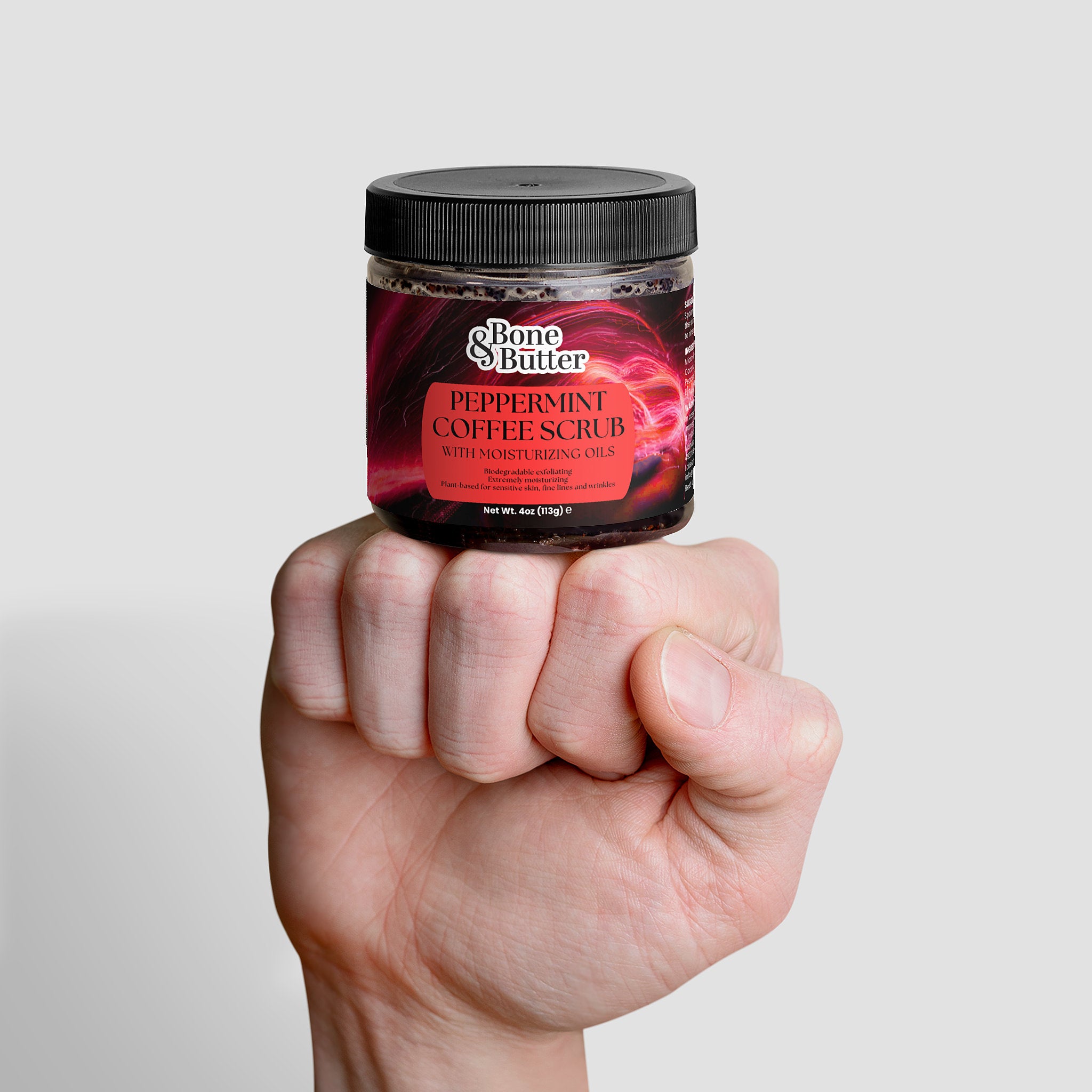 Peppermint Coffee Scrub
