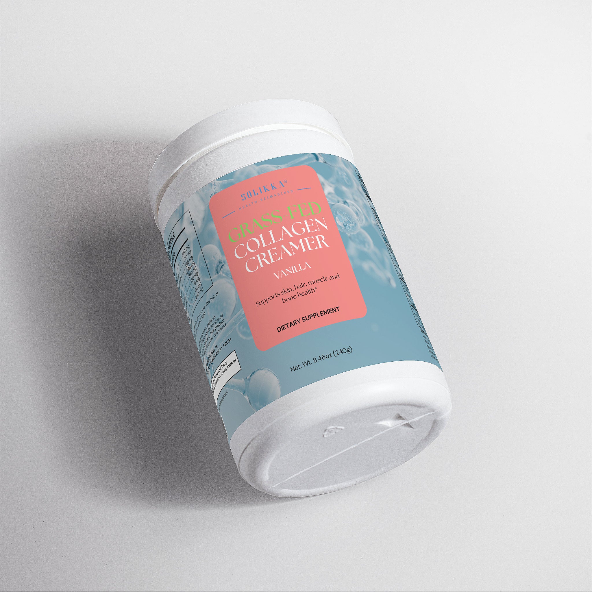 Grass-Fed Collagen Creamer (Vanilla)
