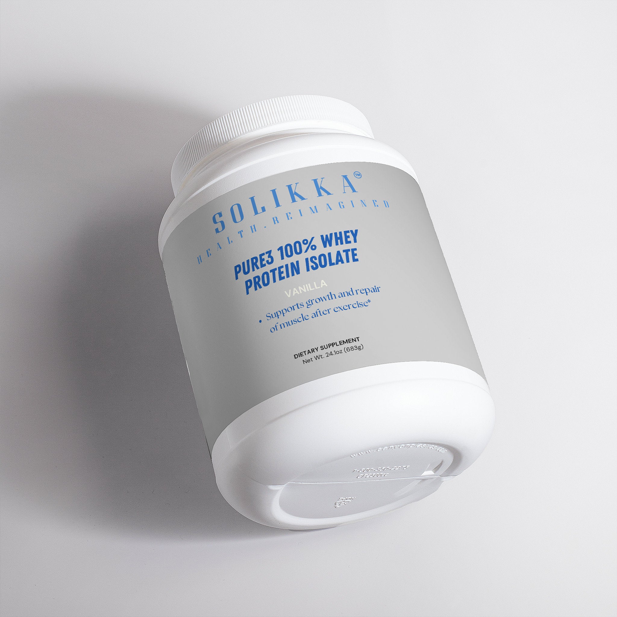 Pure-3 100% Whey Protein Isolate (Vanilla)