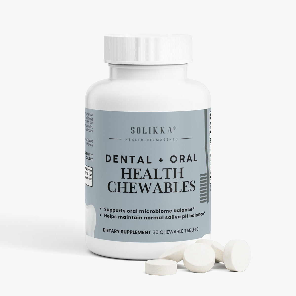Dental & Oral Health Chewable Tablets 30 Ct