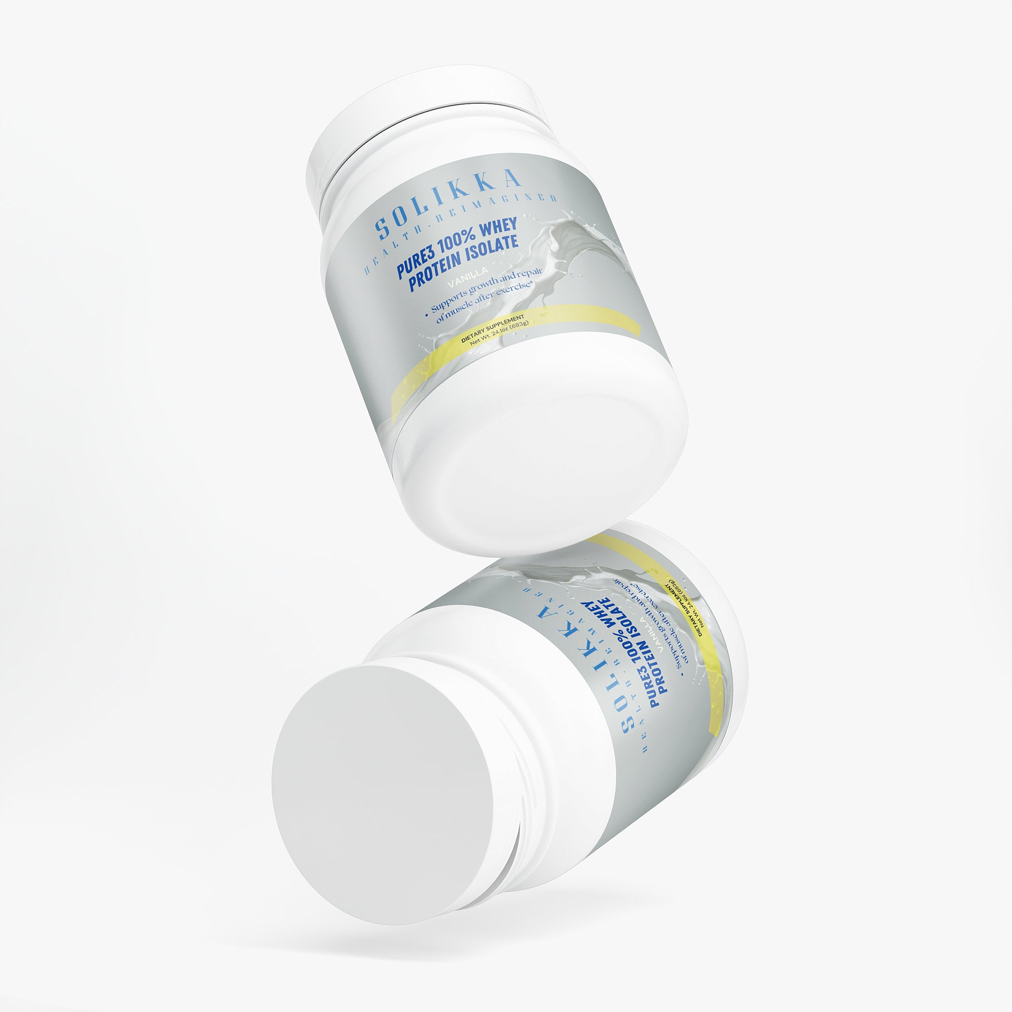 Pure-3 100% Whey Protein Isolate (Vanilla)