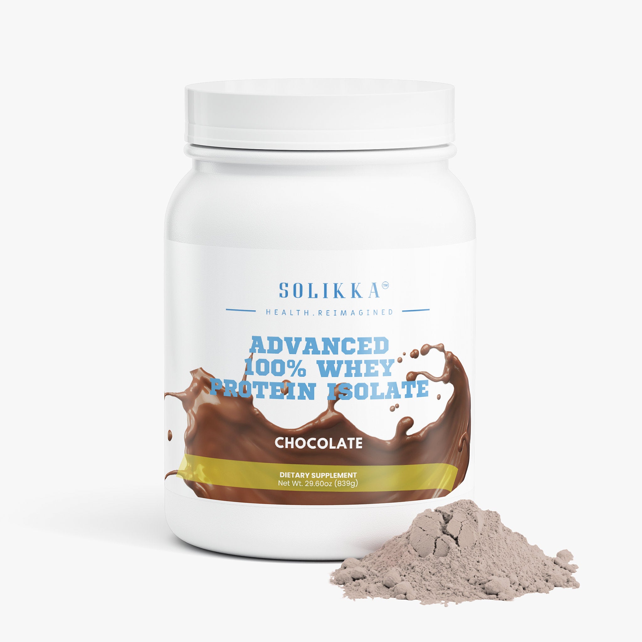 Advanced 100% Whey Protein Isolate (Chocolate) 29.6 Oz