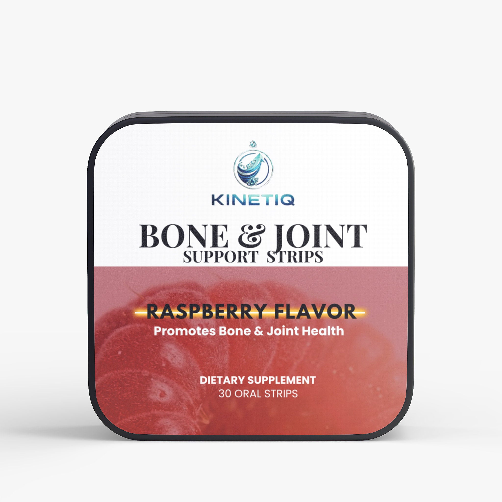 Bone & Joint Support Strips Raspberry Flavor 30 Oral Strips