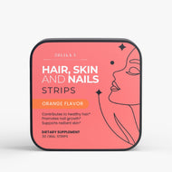 Hair, Skin & Nails Strips Orange Flavor 30 Oral Strips