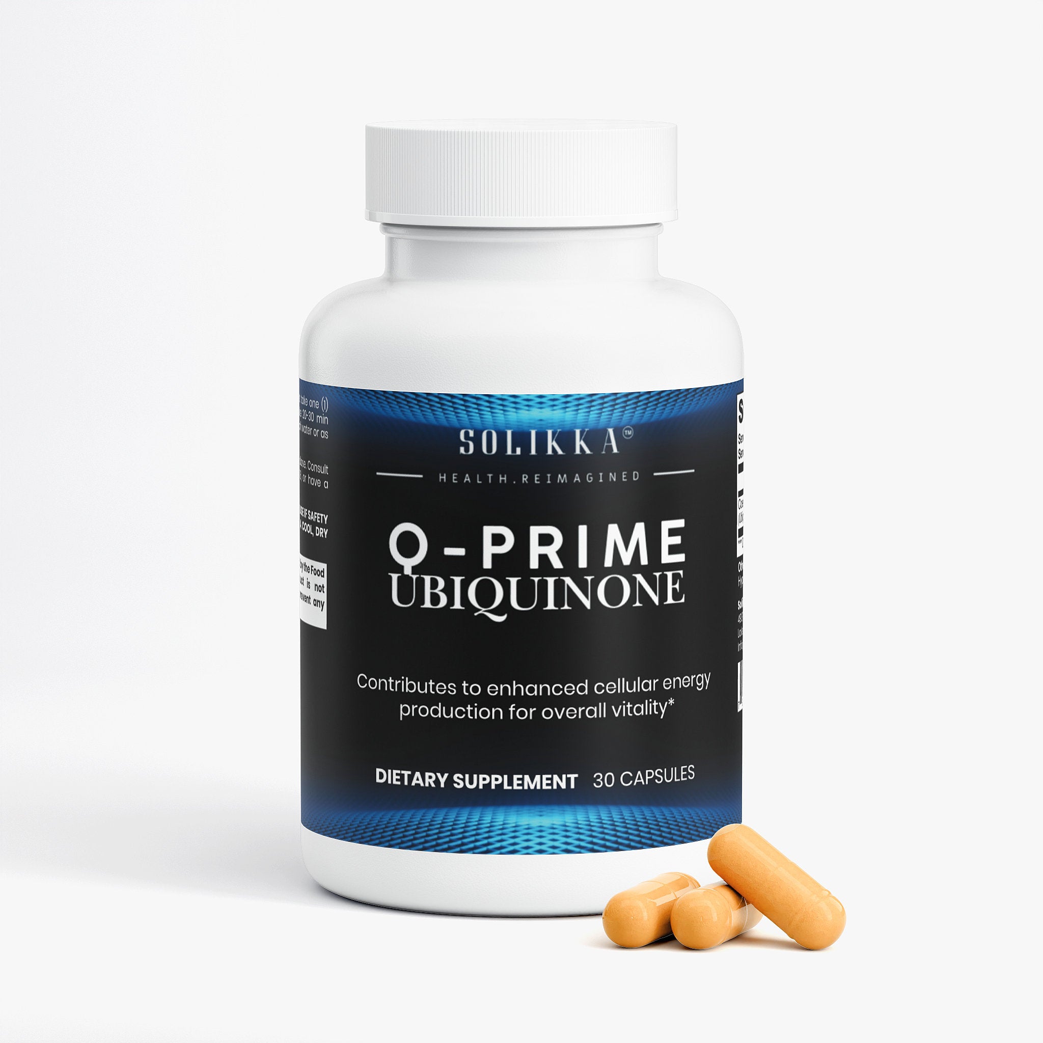 Q Prime CoQ10 Ubiquinone 200mg 30 Ct
