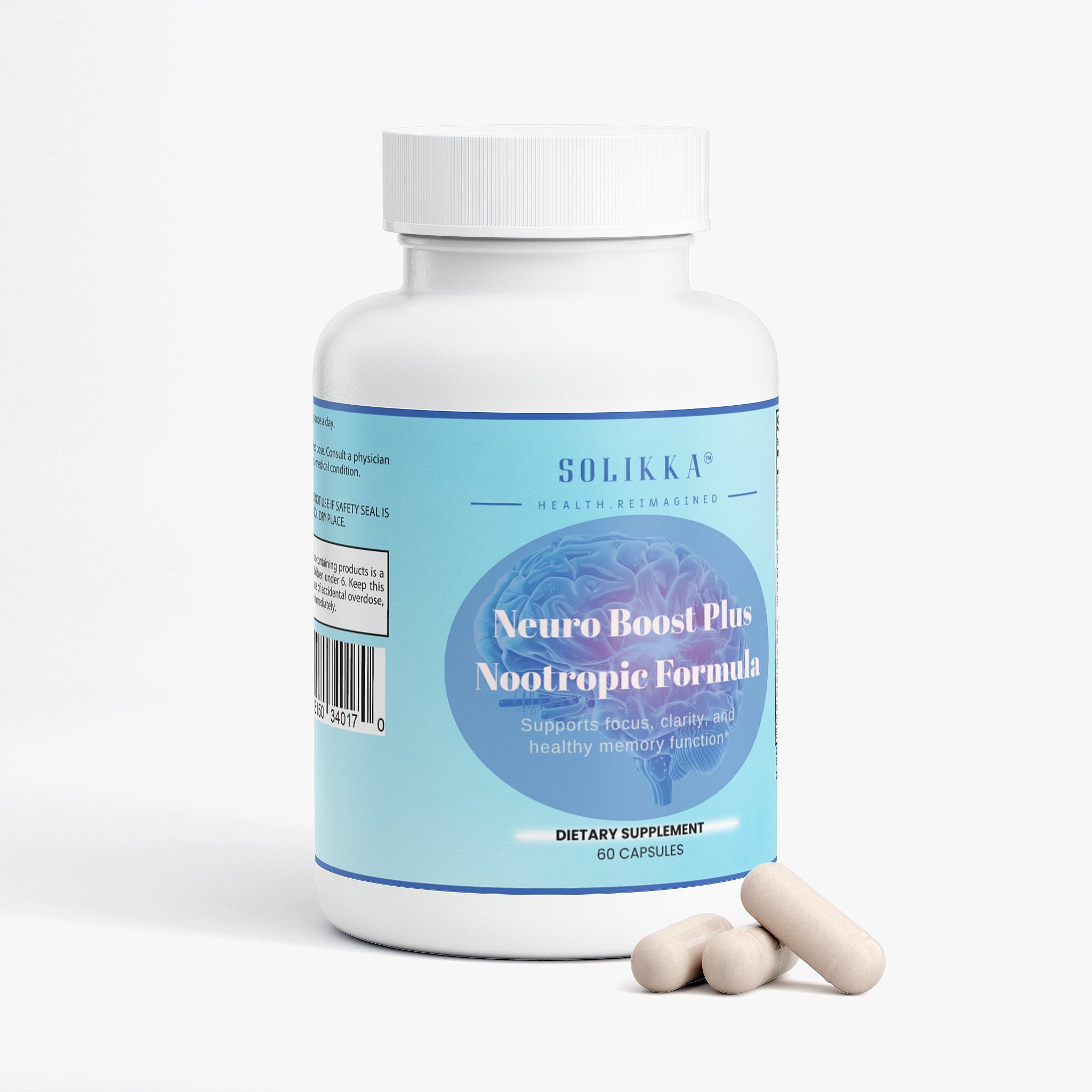 Neuro Boost Plus Brain & Focus Formula 60 Ct