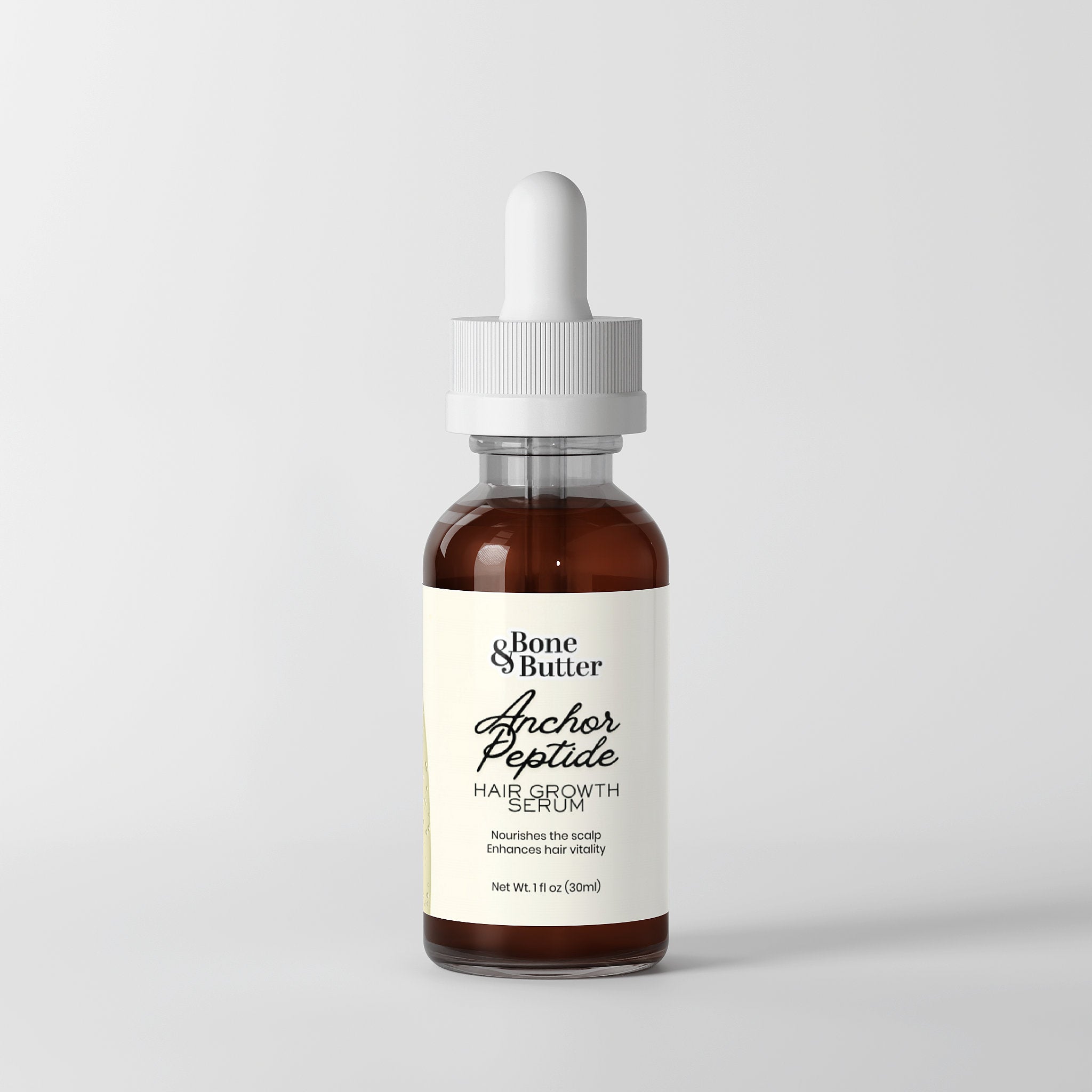 Bone & Butter Peptide Hair Growth Serum  1 Fl Oz
