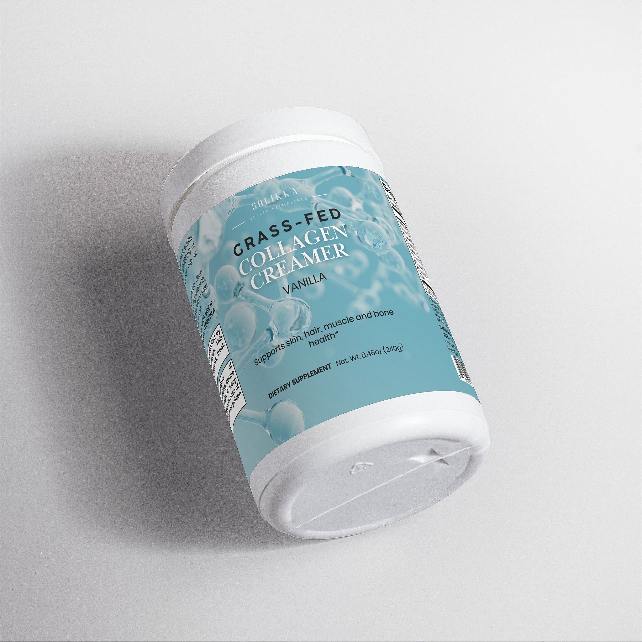 Grass-Fed Collagen Creamer (Vanilla) 9.84 oz