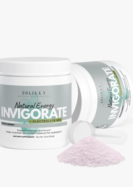 Invigorate Natural Energy + Electrolyte Mix Guava Berry Guava Berry 4.9 Oz