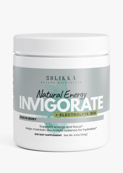 Invigorate Natural Energy + Electrolyte Mix Guava Berry Guava Berry 4.9 Oz