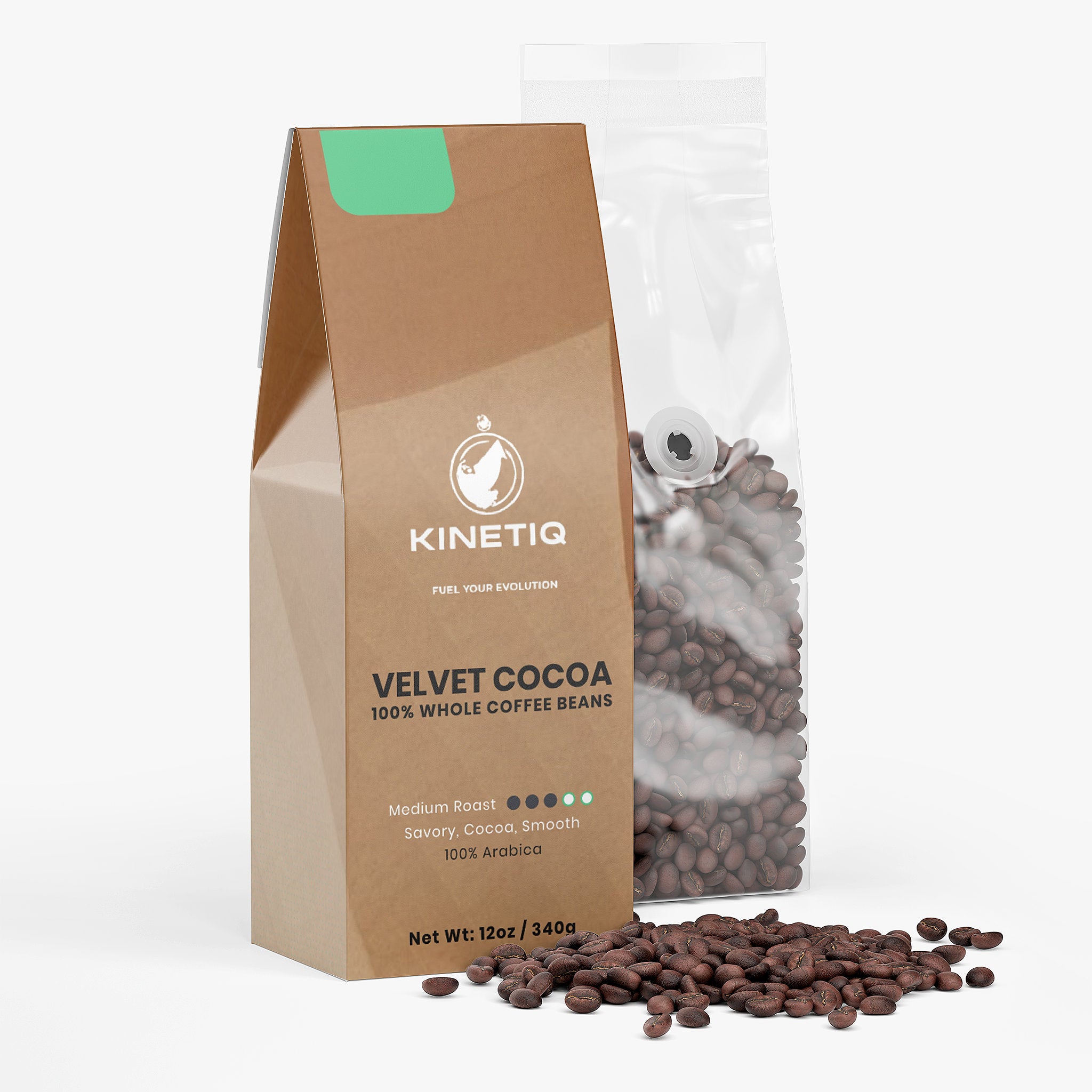 Velvet Cocoa Coffee (Medium Roast) 12 Oz