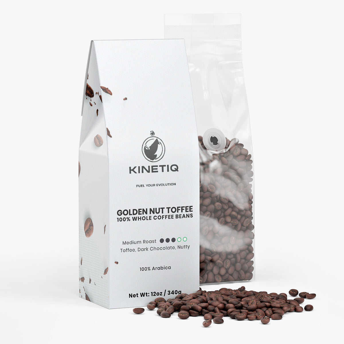 Golden Nut Toffee Coffee (Medium Roast) 12 Oz