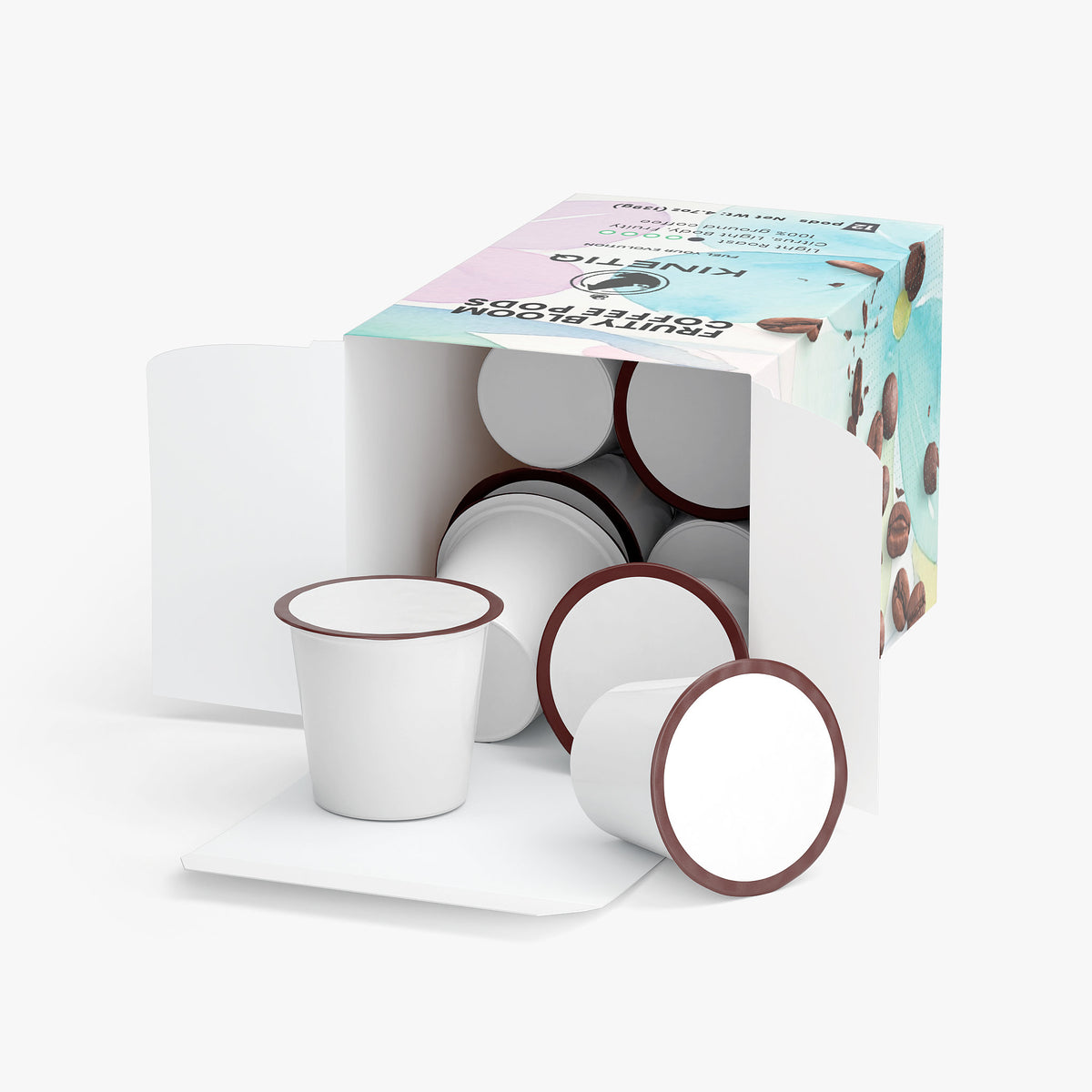 Fruity Bloom Coffee Pods (Light Roast) 12 Pods 4.7 Oz