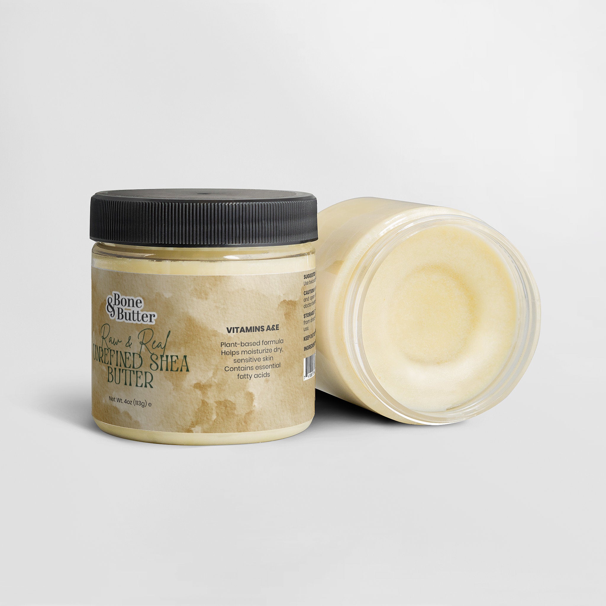 Bone & Butter Raw Shea Butter 4 Oz
