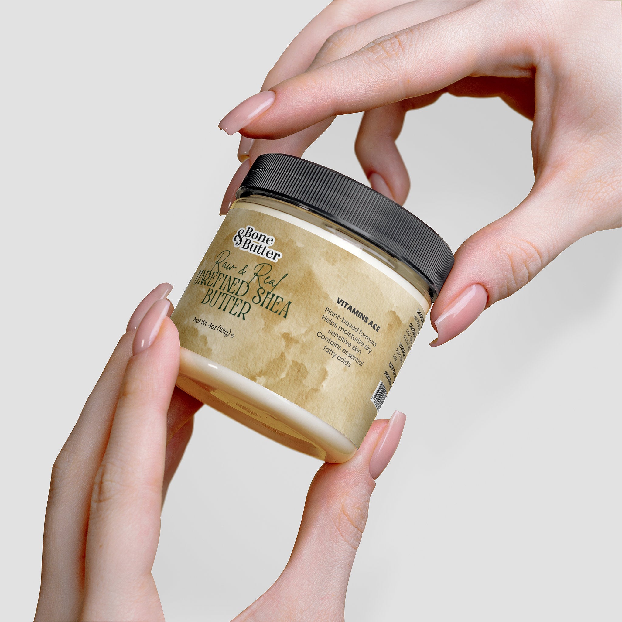 Bone & Butter Raw Shea Butter 4 Oz