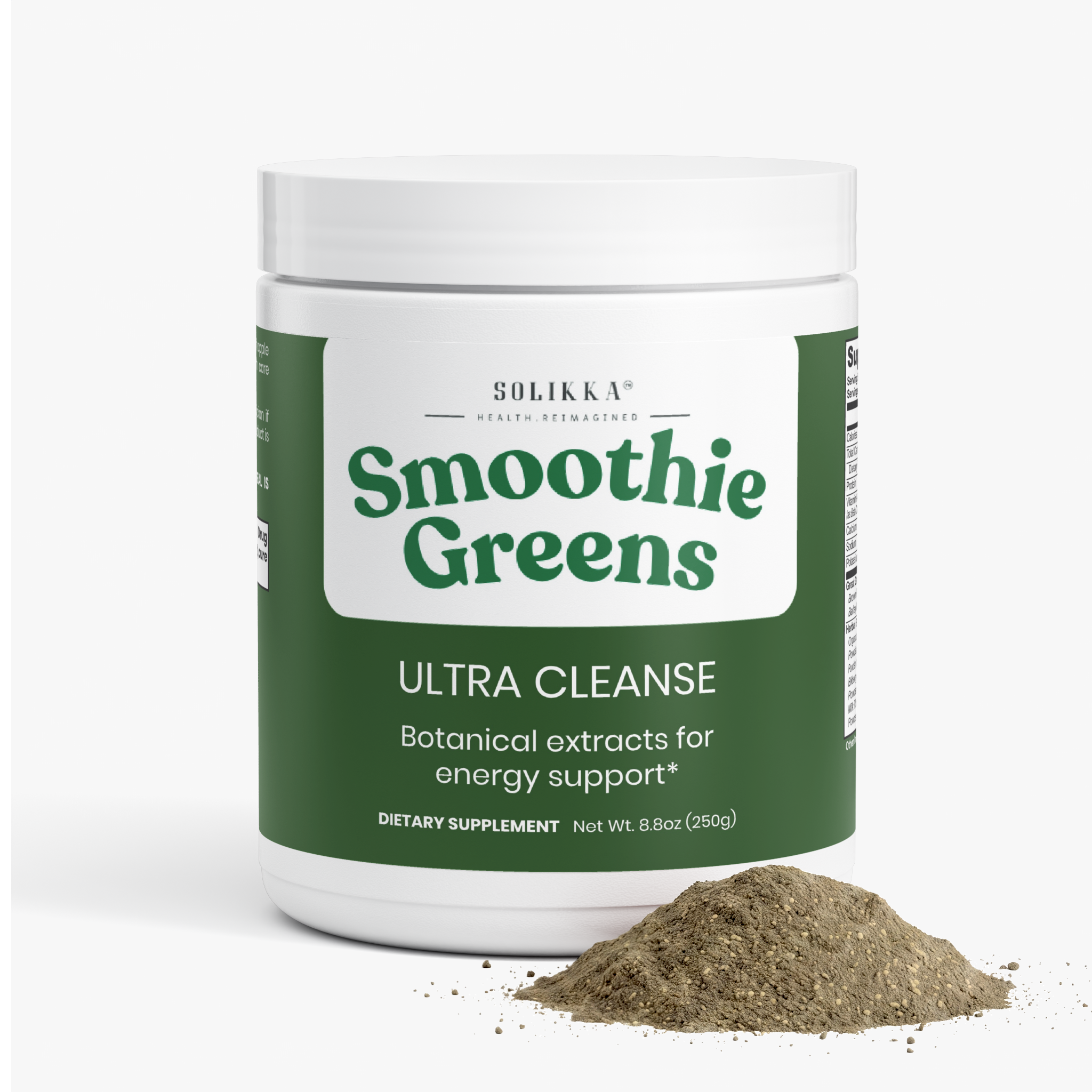 Ultra Cleanse Smoothie Greens 8.8 Oz