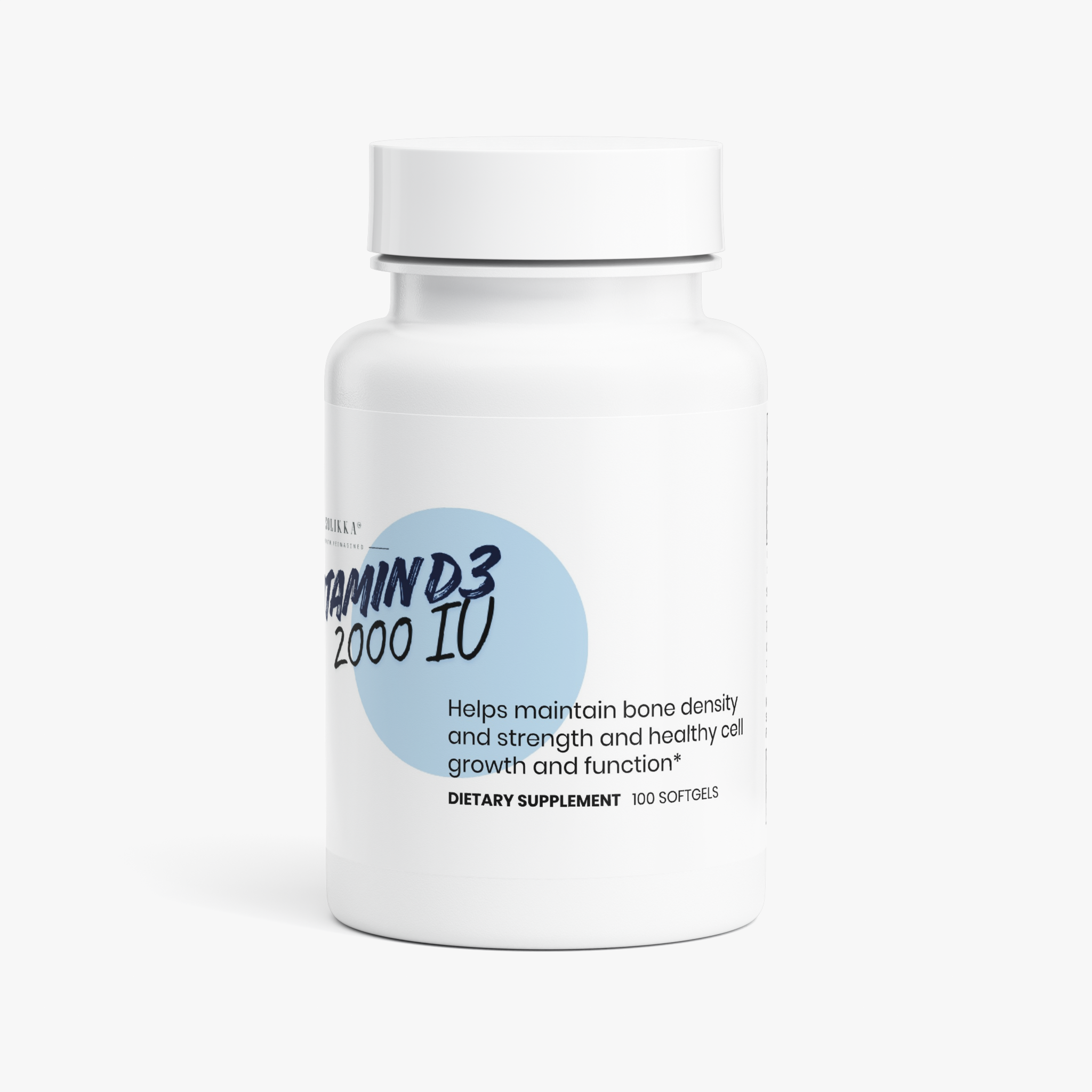 Vitamin D3 2,000 IU 100 Soft gels