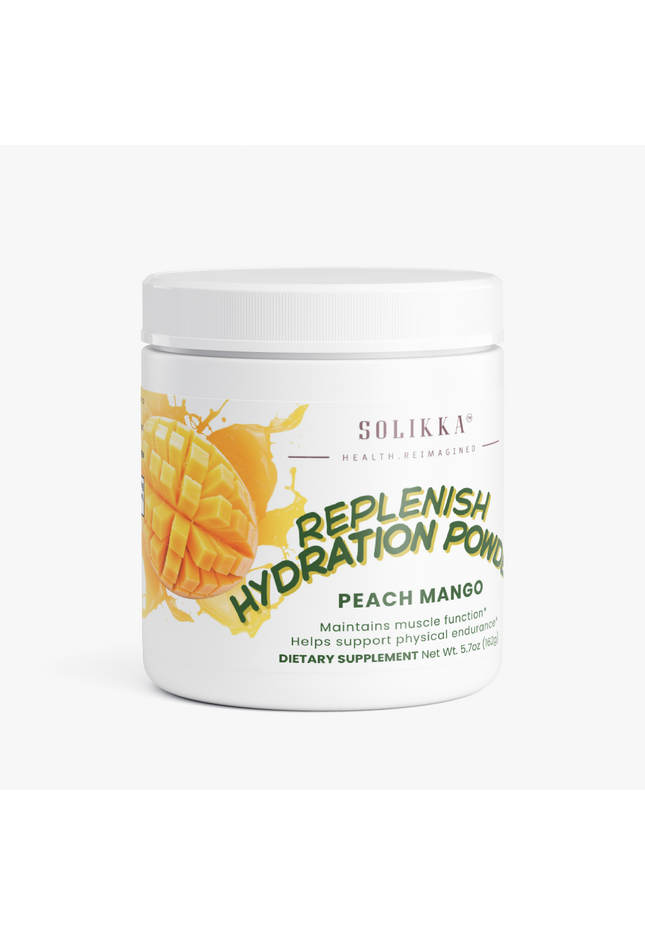 Replenish Electrolyte Mix Peach Mango 5.7 Oz