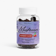 Mushroom Extract Complex Raspberry Flavor - 60 Gummies