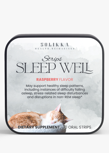 Sleep Well 30 Oral Strips (Raspberry Flavor)
