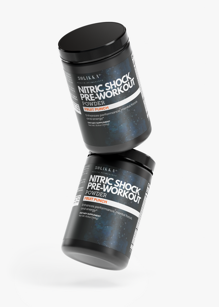 Nitric Shock Pre-Workout Powder (Fruit Punch) 10.6 Oz