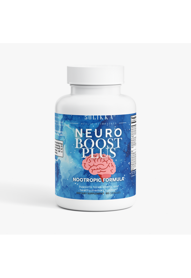 Neuro Boost Plus Brain & Focus Formula 60 Caps