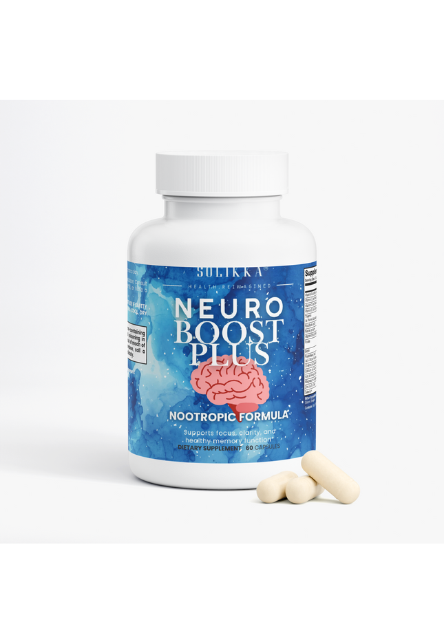 Neuro Boost Plus Brain & Focus Formula 60 Caps