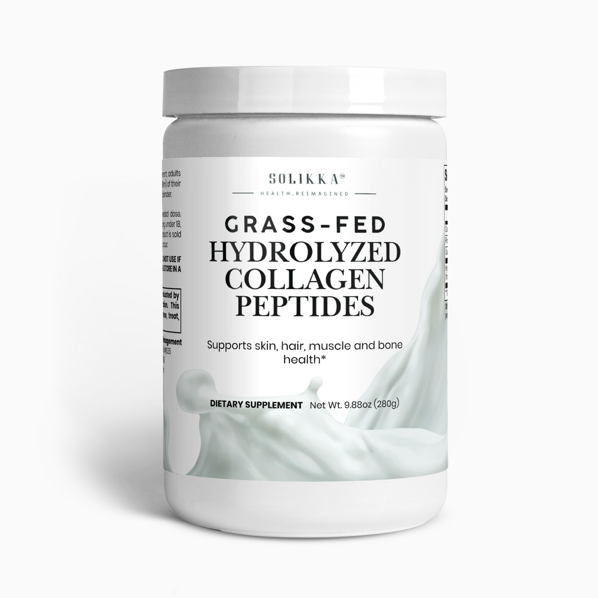 Grass-Fed Hydrolyzed Collagen Peptides 9.88 oz