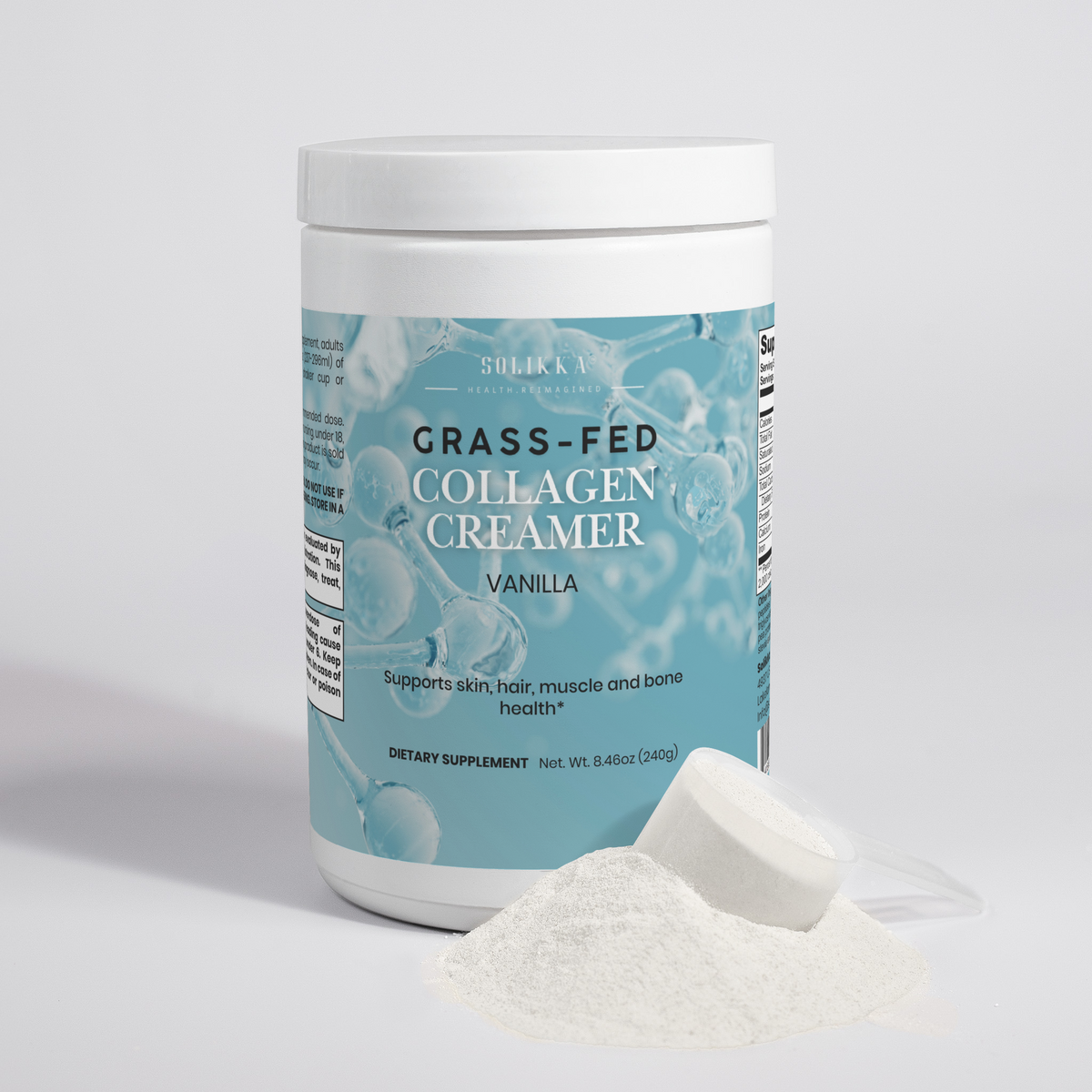 Grass-Fed Collagen Creamer (Vanilla) 9.84 oz