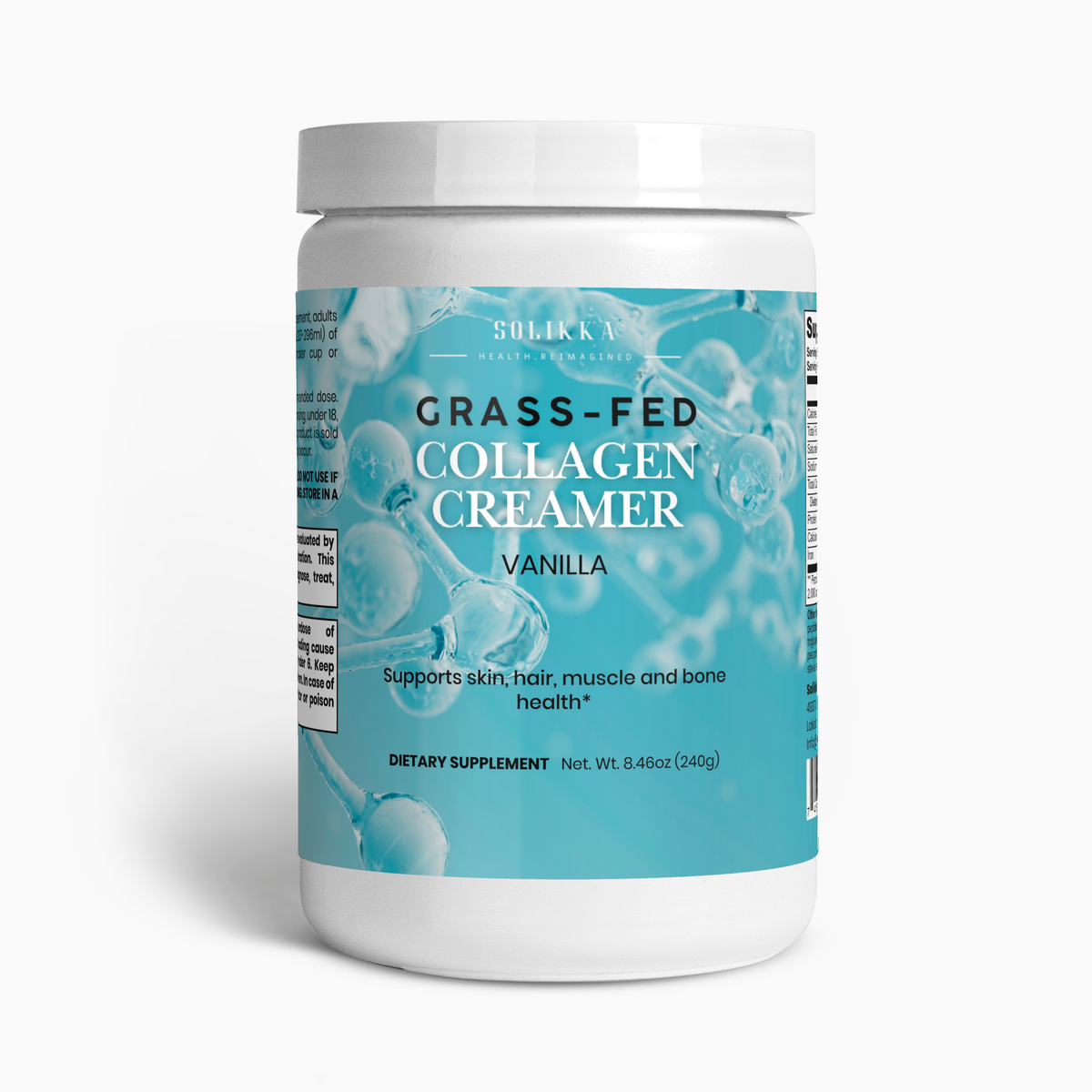 Grass-Fed Collagen Creamer (Vanilla) 9.84 oz
