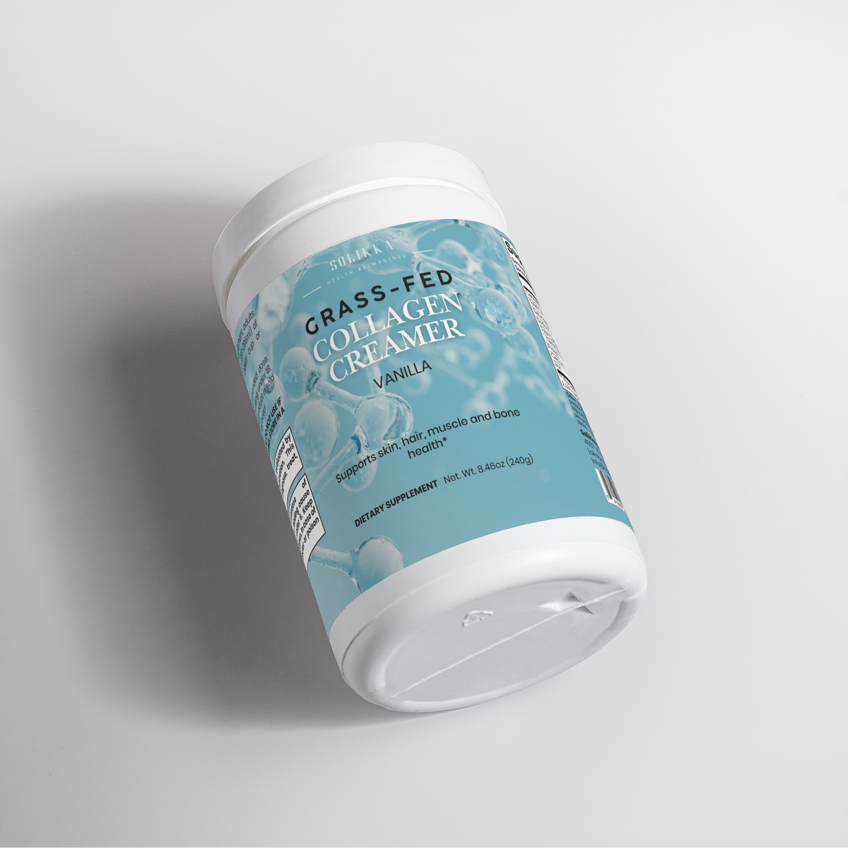 Grass-Fed Collagen Creamer (Vanilla) 9.84 oz