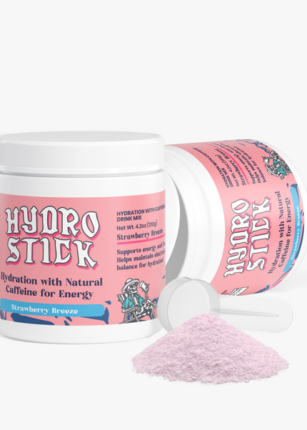 HydroStick Hydration w/ Natural Caffeine (Strawberry Breeze) 4.2 oz