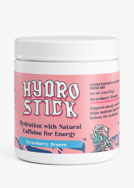 HydroStick Hydration w/ Natural Caffeine (Strawberry Breeze) 4.2 oz