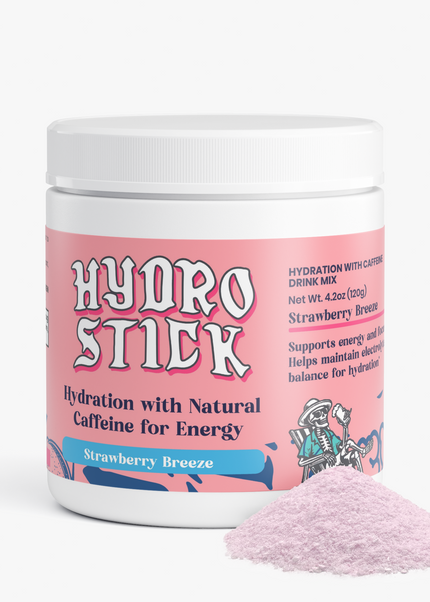 HydroStick Hydration w/ Natural Caffeine (Strawberry Breeze) 4.2 oz