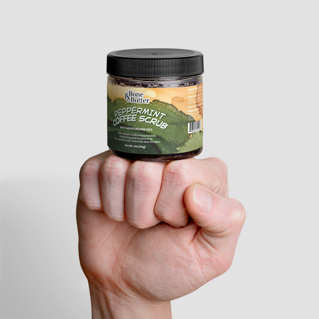 Peppermint Coffee Scrub 4 oz
